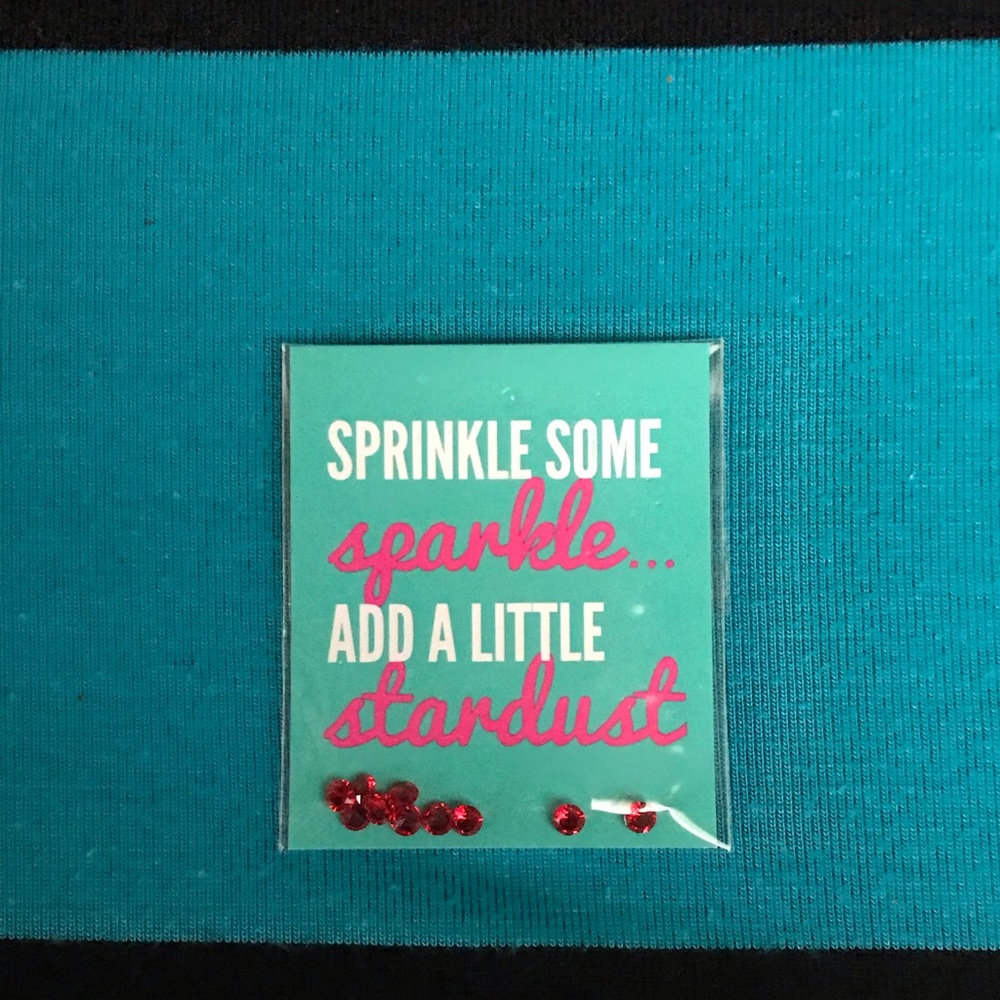 2 for $8! Stardust Ruby Red Crystals